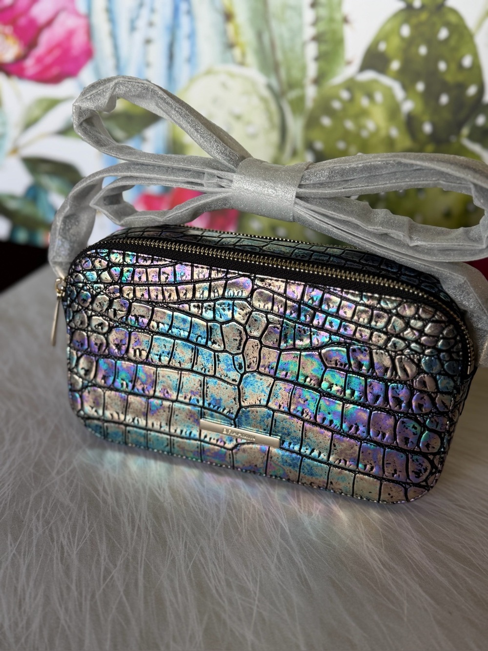 FIRM ~~~ Brahmin Galexia Danica NWT iridescent metallic BRAHMIN EXCLUSIVE